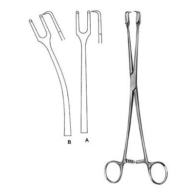 Schröder Uterine Tenaculum Forceps